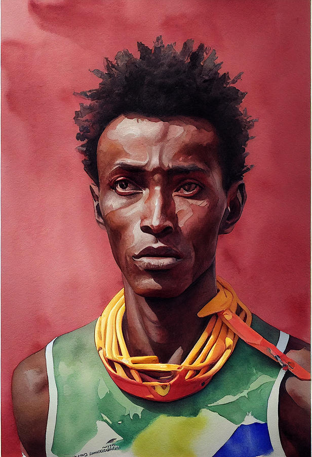 Tadese  Worku  Best  Athlete  Marathon  Runner    Full  9c75e645d9  A5c645  64507645  B645043a  9ae6 Painting