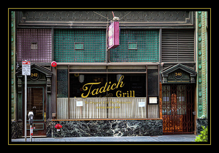 Tadich Grill Cool Photograph by Bonnie Follett