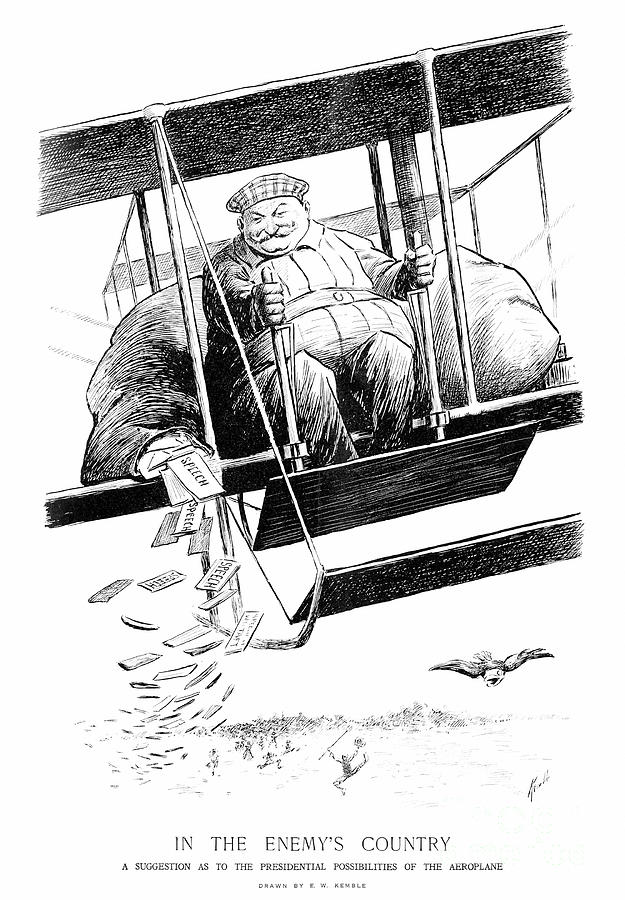 Taft Cartoon, 1911 Drawing by Edward Windsor Kemble
