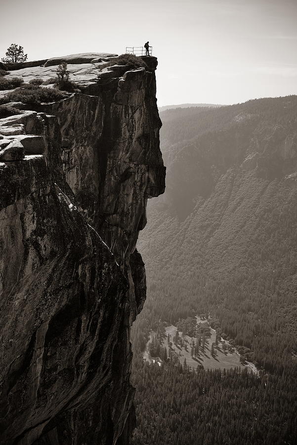 Yosemite National Park Photograph -  Taft Point by Songquan Deng