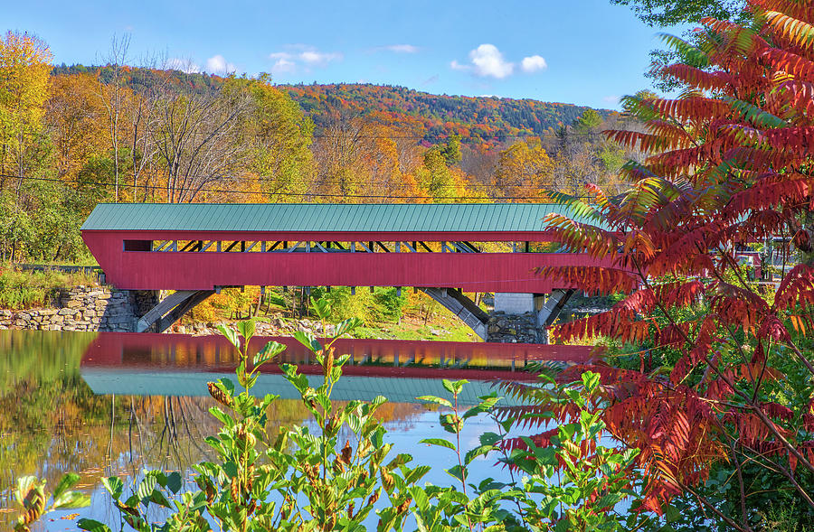 Taftsville Covered Bridge Photograph by Juergen Roth
