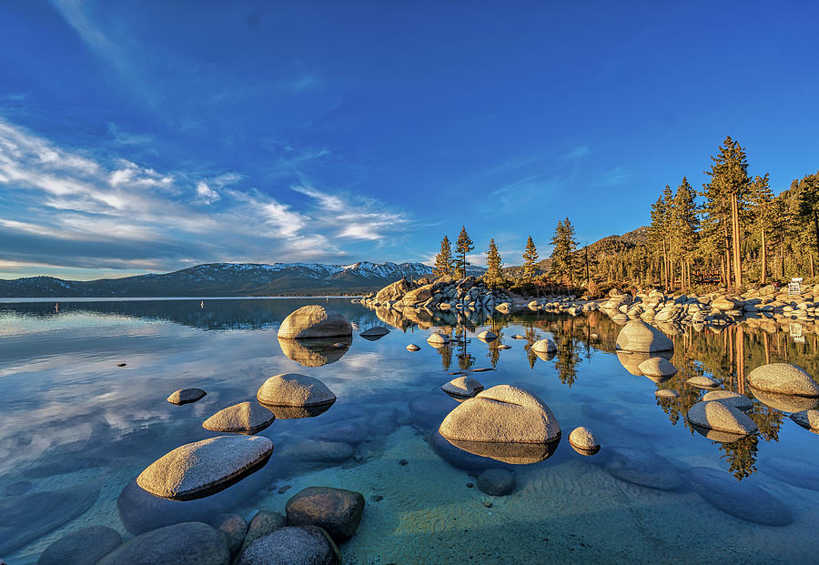 Tahoe- Above and Below Photograph by Martin Gollery