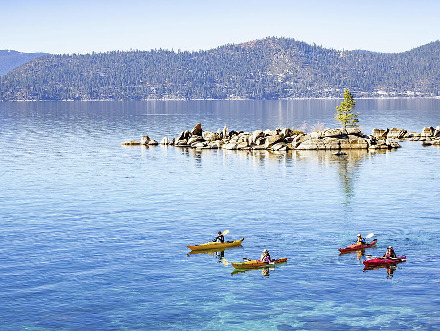 Tahoe Kayaks 1 Photograph by Martin Gollery