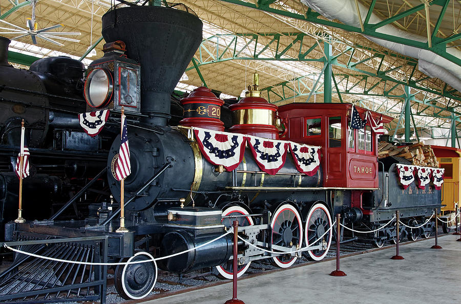 Tahoe Locomotive 1875 Photograph by Sally Weigand