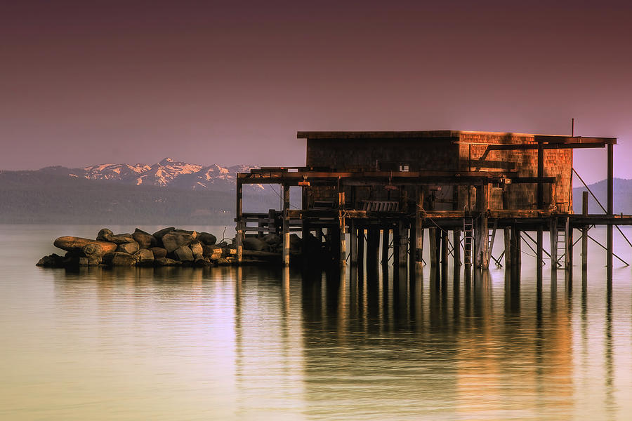Tahoe Pier Photograph by Vincent James