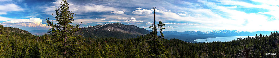 Tahoe Skyline Photograph by Ryan Huebel