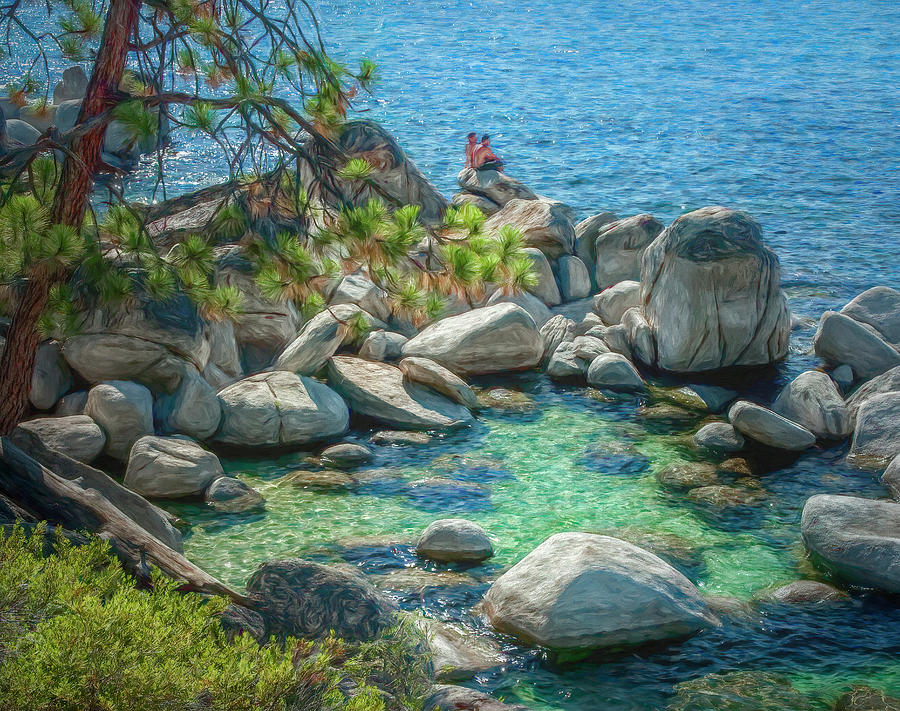 Tahoe Swimming Hole 2 Photograph by Ginger Stein