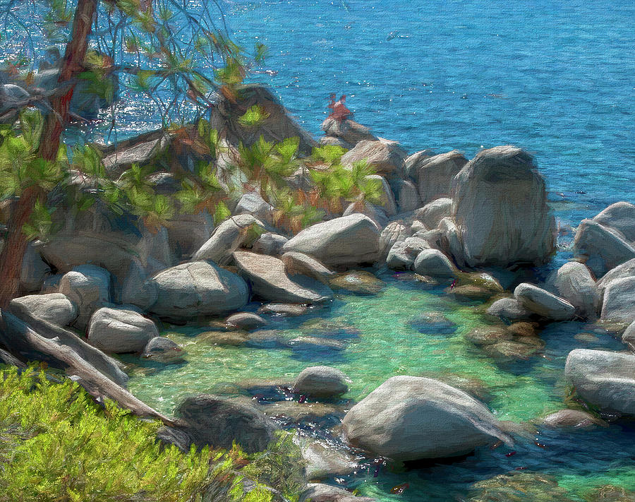 Tahoe Swimming Hole 3 Photograph by Ginger Stein