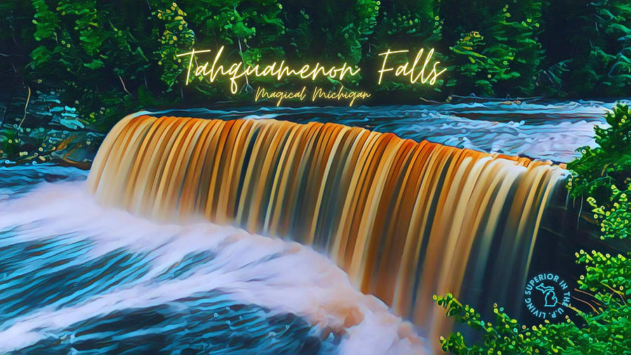 Tahquamenon Falls Michigan Poster Photograph by Christopher Thomas