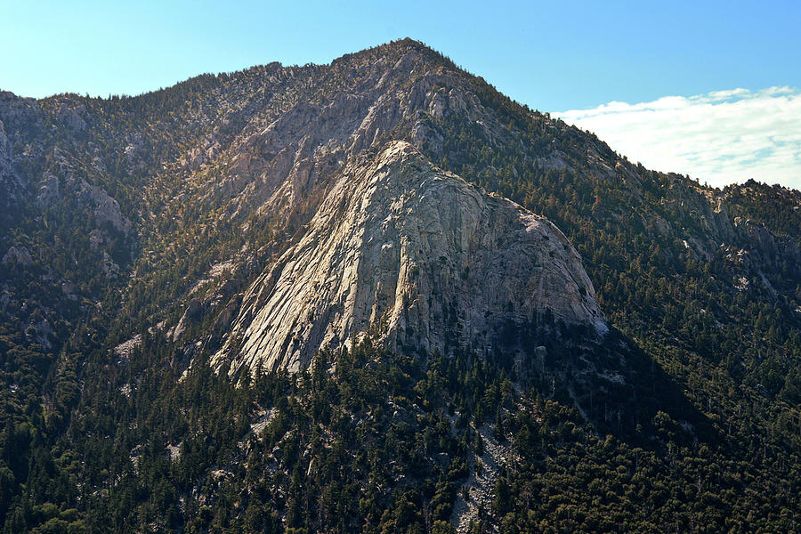 Tahquitz Peak From The Top Of Suicide Rock Photograph