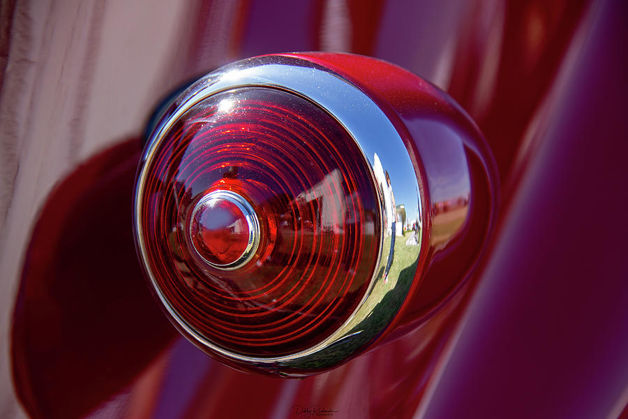 Tail Light Packard Twelve Photograph by Debby Richards