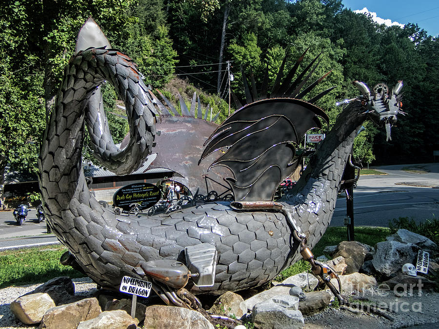 Tail of the Dragon at Deals Gap Photograph by David Oppenheimer