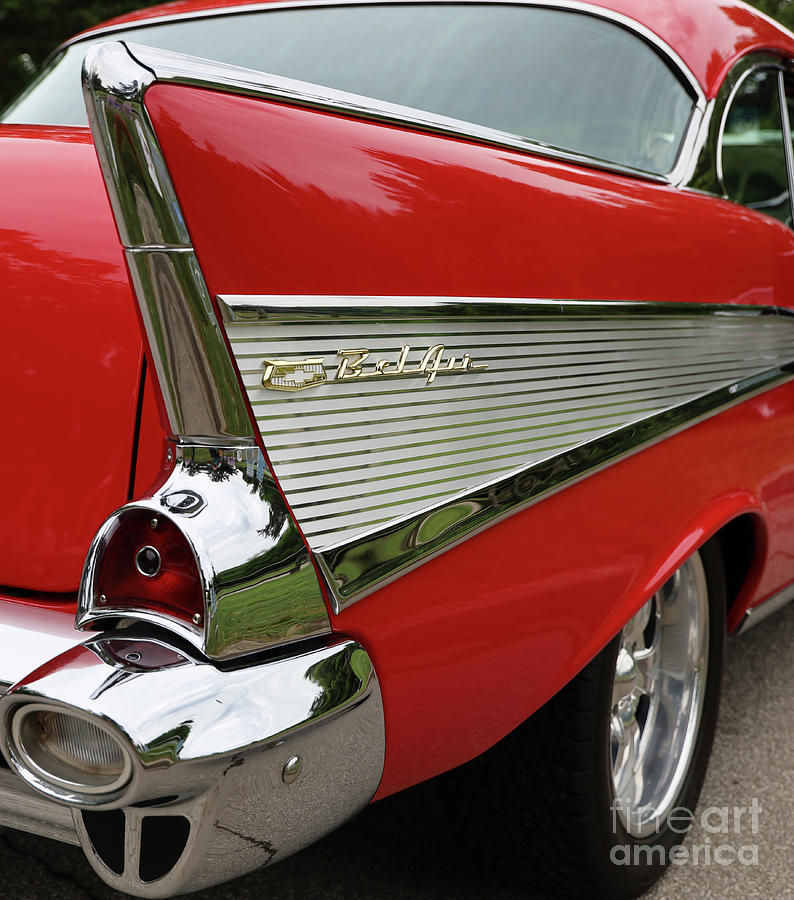 Taillight of 1957 Chevrolet Bel Air 1747 Photograph by Jack Schultz ...