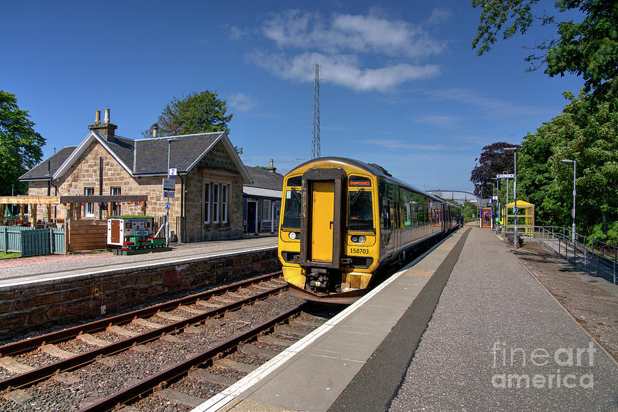 Tain Station Sprinter Photograph by Rob Hawkins - Pixels