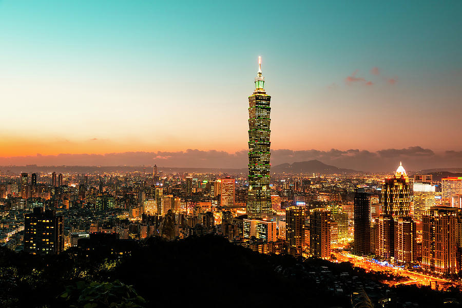 Taipei 101 Photograph by Jose Luis Vilchez