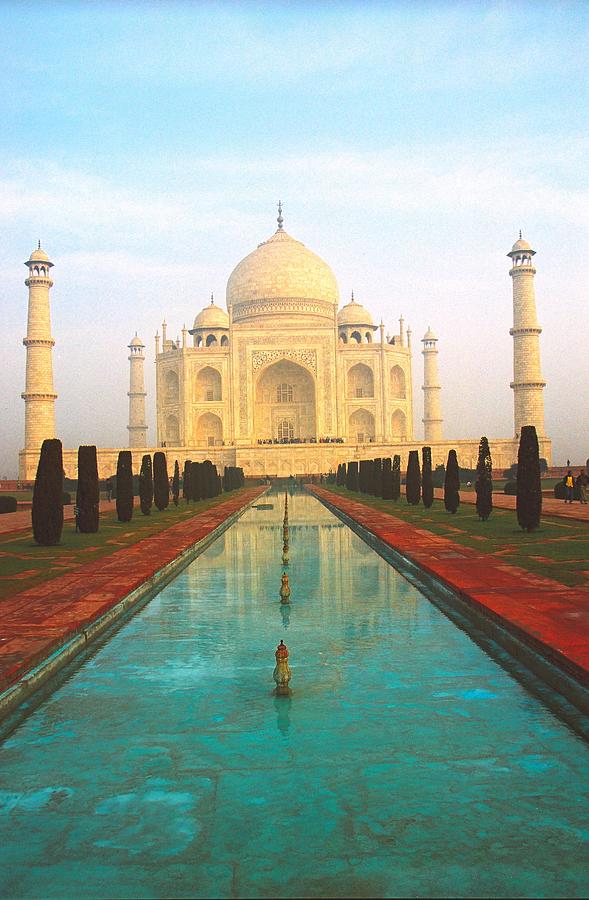 Taj Mahal Photograph by Claude Taylor