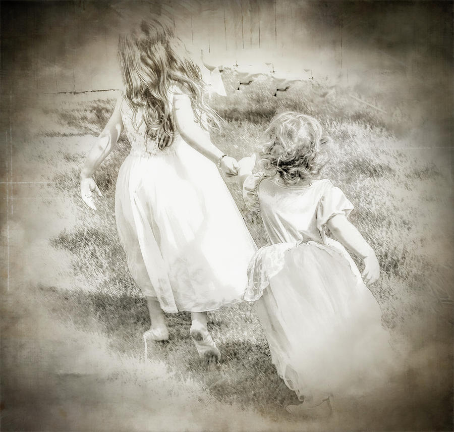 Children Photograph - Take A Hold Of My Wing by Colorado Still Magnolia- Kim Parker