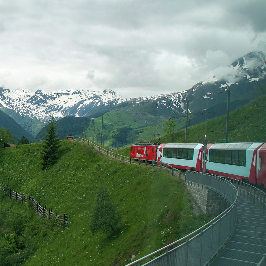 Take a Ride on the Glacier Express Photograph by Matthew DeGrushe