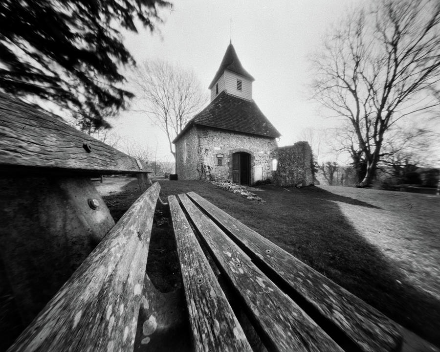 Take a seat at the smallest Church in Sussex. Photograph by Will Gudgeon