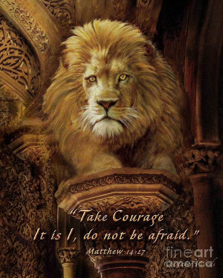 Take Courage Digital Art by Constance Woods