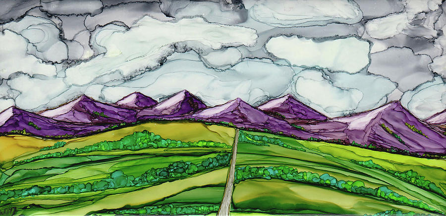 Take Me To The Mountains Painting by Winonas Sunshyne