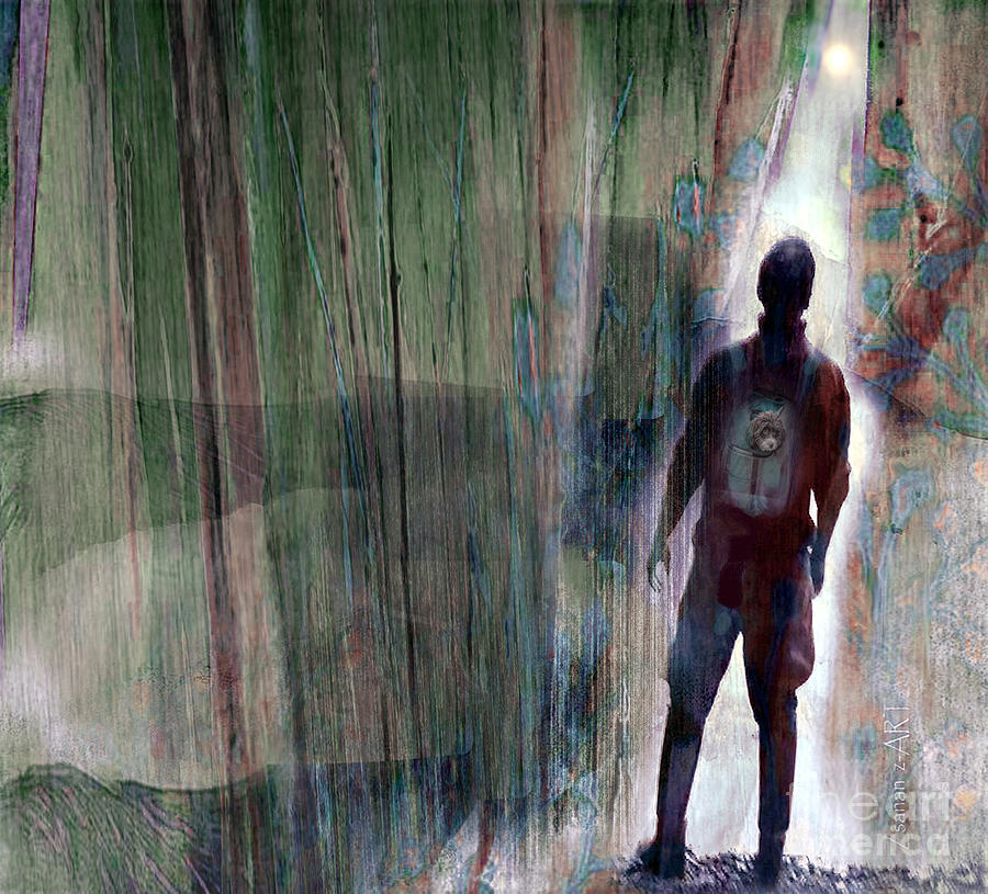 Take Me with You Mixed Media by Zsanan Studio Take Me with You Mixed Media by Zsanan Studio