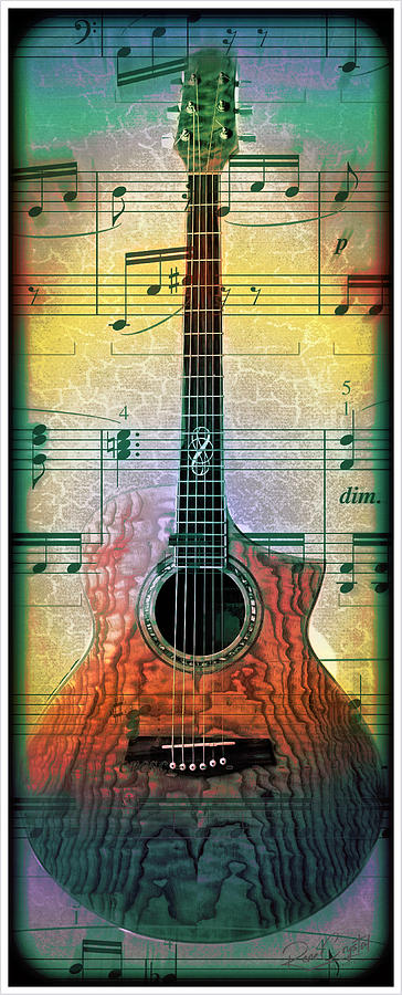 Take Note Of The Guitar by Rene Crystal Take Note Of The Guitar by Rene Crystal