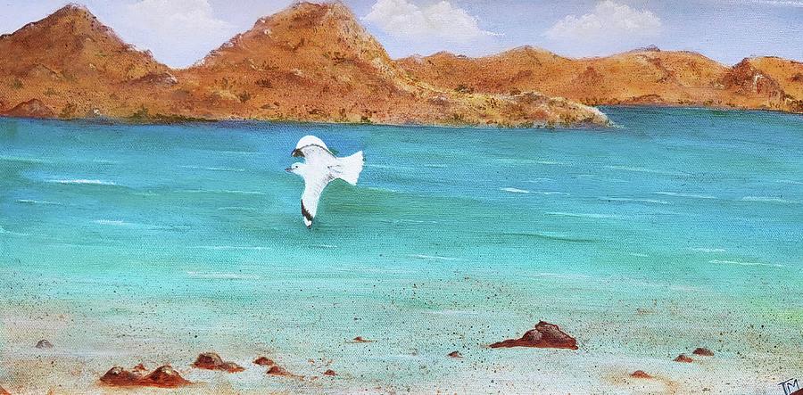 Take Off at Telephone Cove Painting by Teri Merrill