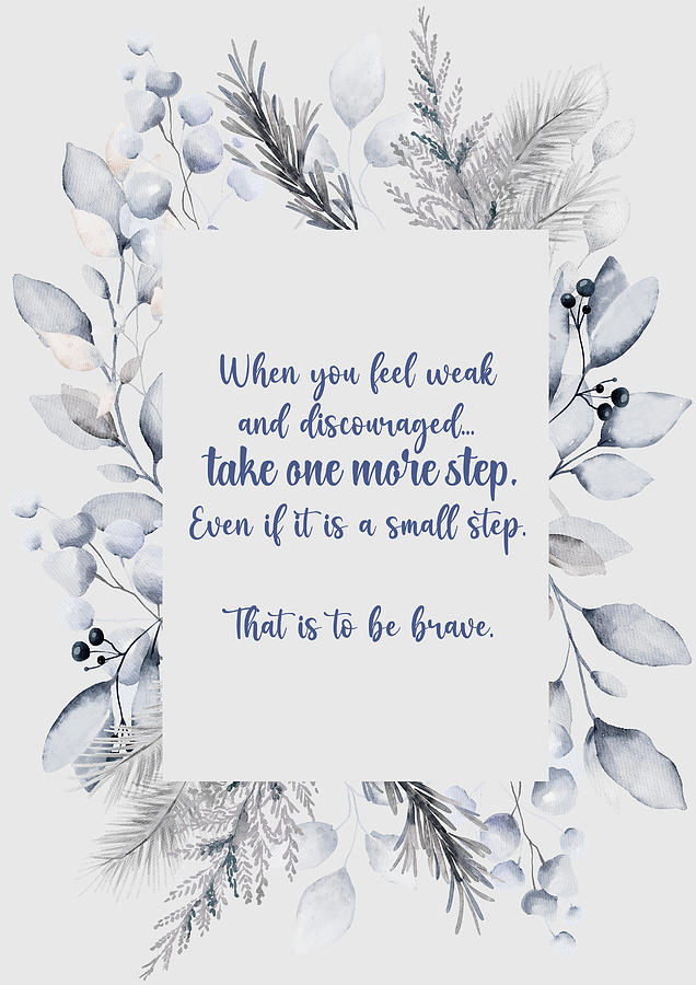Take One More Step Mixed Media by Johanna Hurmerinta