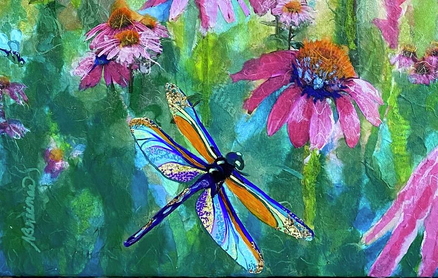 Taking Flight Cropped 2 Painting by Nancy Breiman