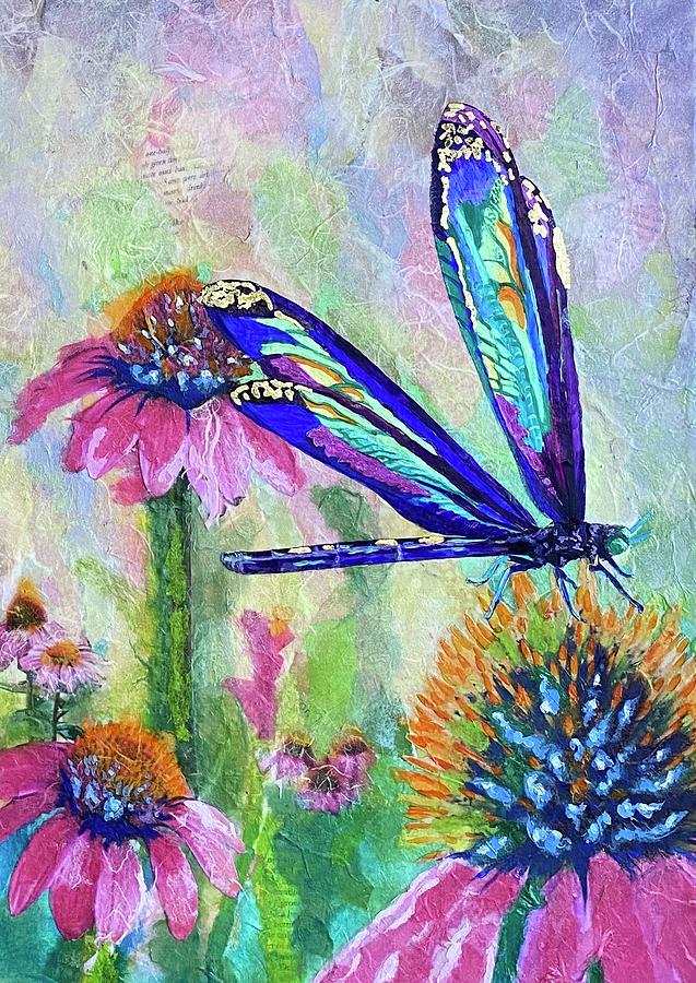 Taking Flight Cropped 4 Painting by Nancy Breiman
