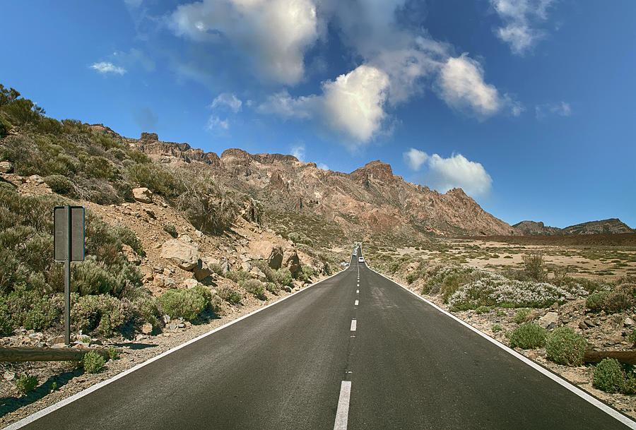 Taking The Long Road to Teide Photograph by Dave Williams | Fine Art ...