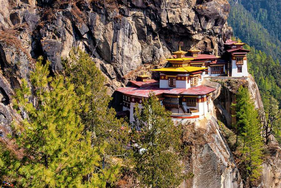 Mountain Photograph - Taktsang Monastery by Fabrizio Troiani