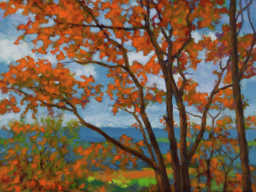 Talcott View Painting by Jeff Gettis