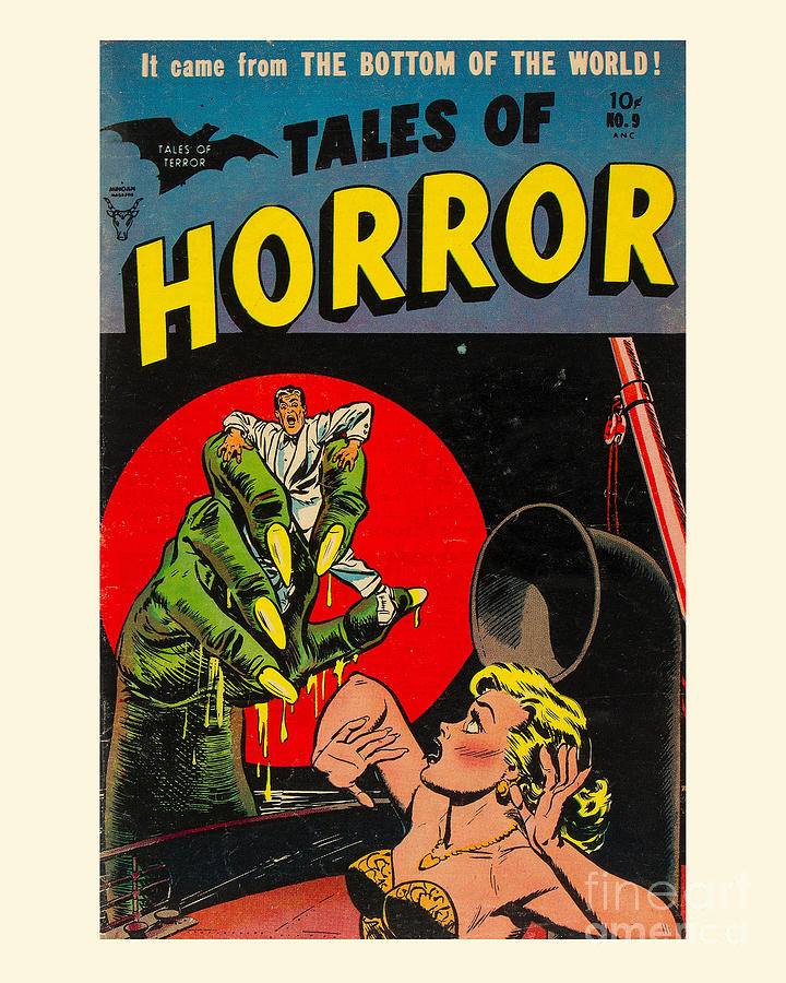 Halloween Digital Art - Tales Of Horror Comic by Madame Memento