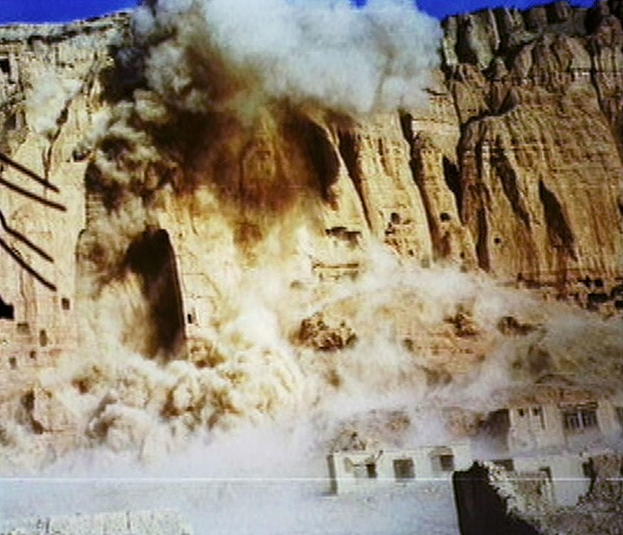 Taliban Destroy The Buddhas Of Bamiyan Photograph by Cnn
