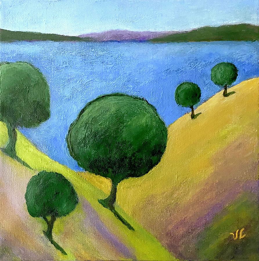 Talk to the Trees Painting by Victoria Lakes