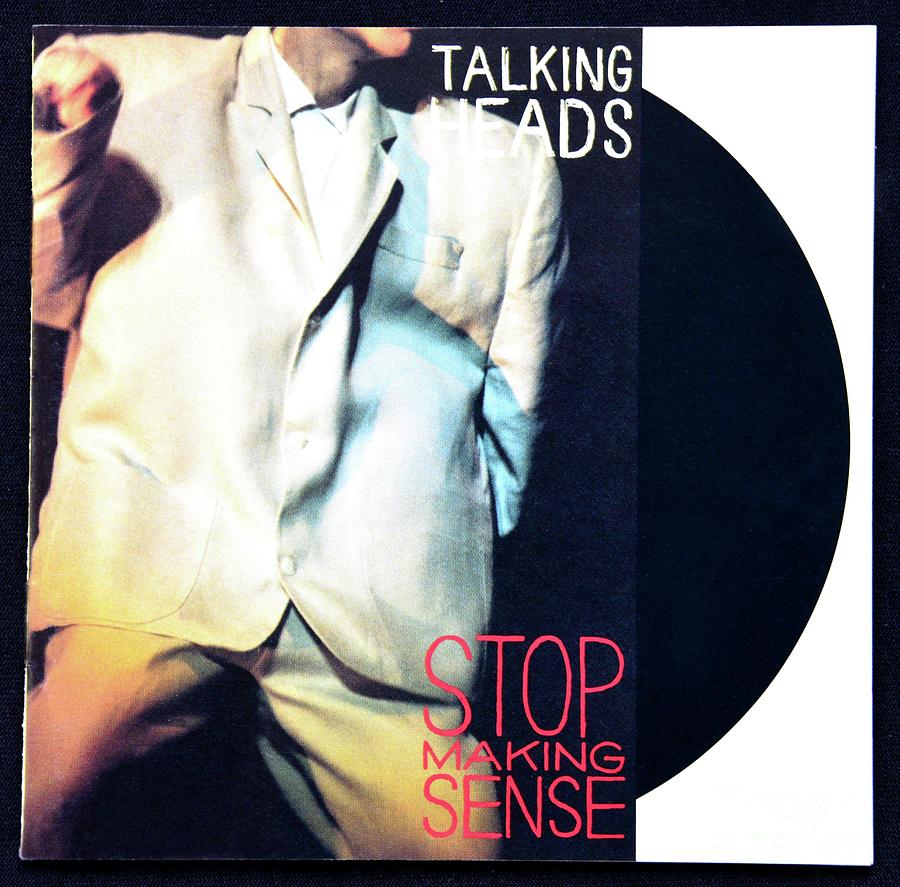 Talking Heads stop making sence album cover Photograph by David Lee Thompson