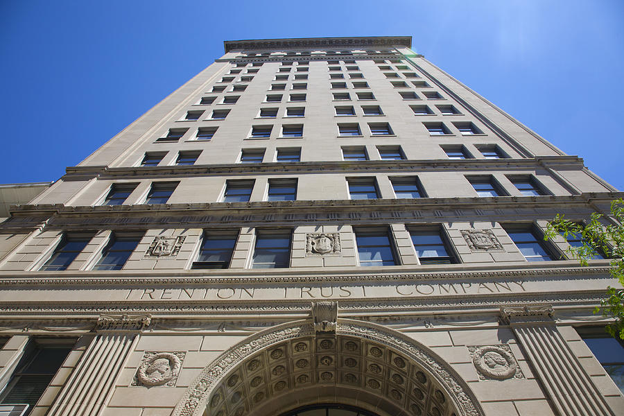 Tall historic office building, Trenton, NJ Photograph by Barry Winiker