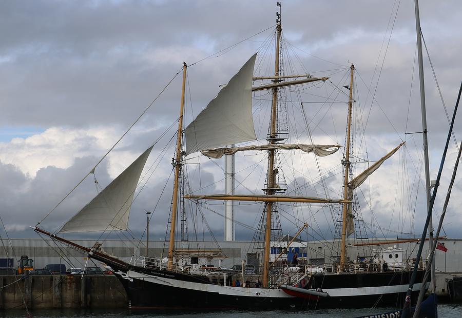 Tall Ship in Weymouth Photograph by Michaela Perryman - Pixels