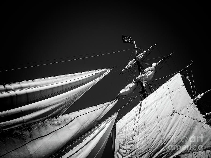 Tall ship Photograph by Jim Orr