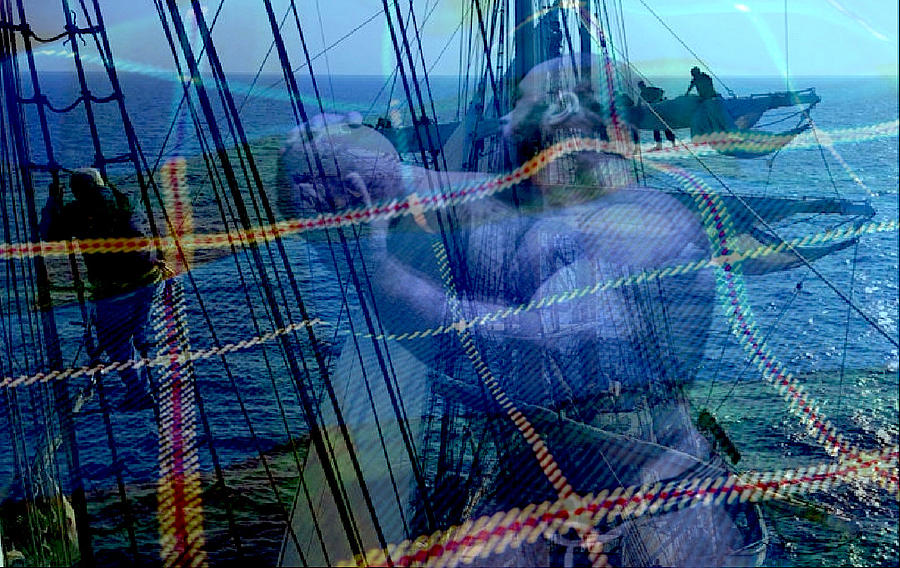 Tall Ship Rigging Spirit Cross Stitch Into The Tartan Fabric Of Life