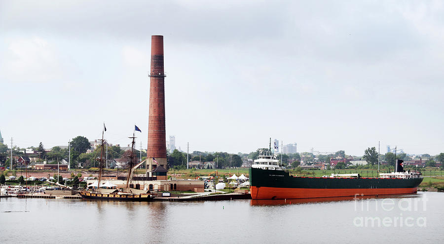 Tall Ship US Brig Niagara in Toledo August 2014  4968 Photograph by Jack Schultz