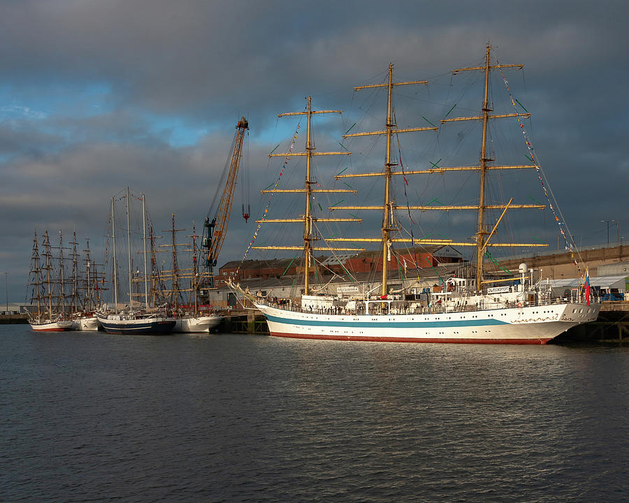 Tall Ships At Sunderland Uk Photograph