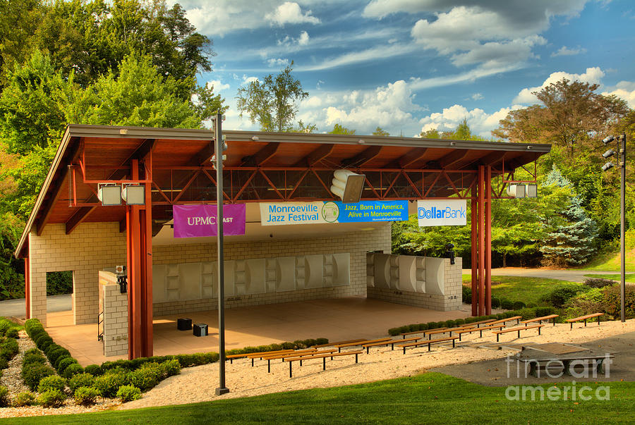 Tall Trees Amphitheater At Monroeville Park West Photograph by Adam Jewell