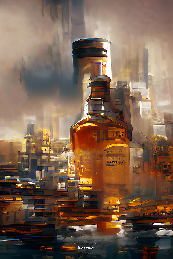 Tall Whisky Digital Art