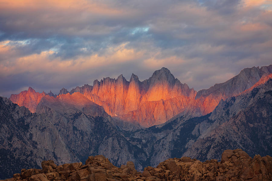 Mountain Photograph - Taller Than the Sun by Brian Knott Photography