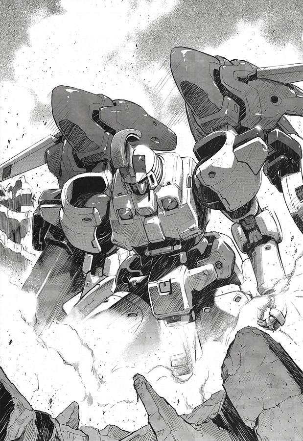 Tallgeese Gundam Wing Poster hipster Painting by Damien Adams | Fine ...