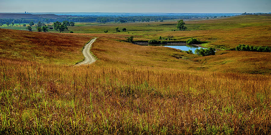 Tallgrass Prairie Nation Preserve Kansas DSC06466-2015-10-10 Photograph by Greg Kluempers