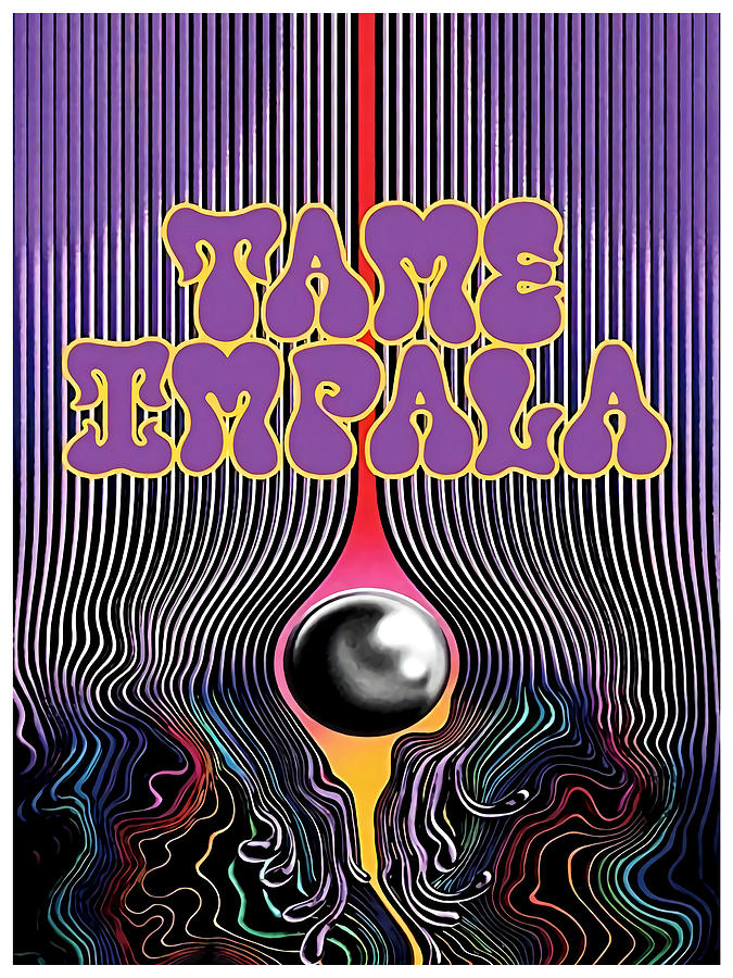 Tame Impala Purple Digital Art by Crowela Delfa - Fine Art America